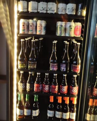 Frigo vetrina birra vino