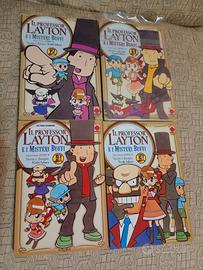 Il professor Layton e i misteri buffi manga