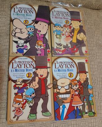 Il professor Layton e i misteri buffi manga