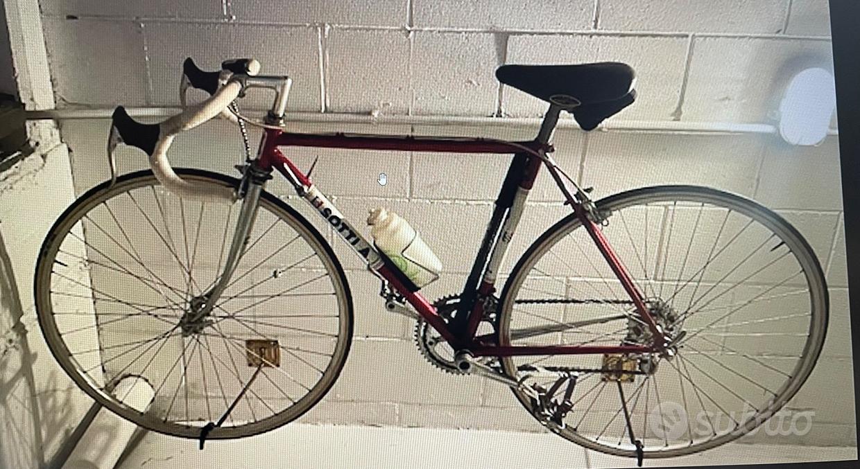 Paire Leviers Frein Vélo Course Balilla Aluminium - Vintage Italien Bianchi Maino
