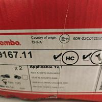 Kit dischi e pastiglie freno per Vw, Audi, Skoda