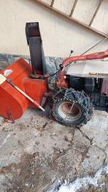 Motocoltivatore carraro con lancianeve e fresa