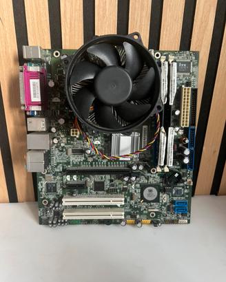 Scheda Madre + Cpu + Ram