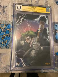 Batman #100 gcg autografato