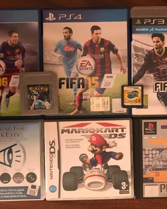 Giochi ps1 ps2 ps3 nds