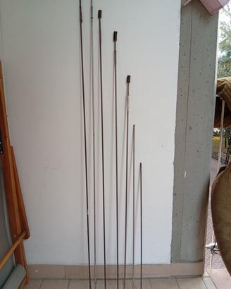 aste arbalete e pneumatico