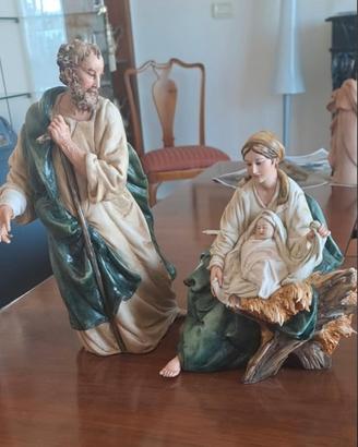 Gruppo scultoreo della Sacra Famiglia Capodimonte.