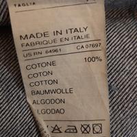 Gonna al ginocchio in jeans