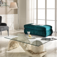 Tavolino da salotto onda STONES home 120cmx70cm