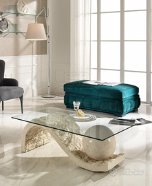 Tavolino da salotto onda STONES home 120cmx70cm