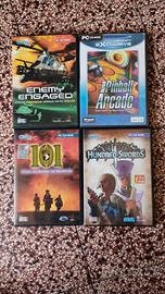 LOTTO DI 4 GIOCHI - PC CD ROM (HOBBY & WORKS)