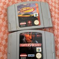 Nontendo 64- Fighters destiny- lamborghini