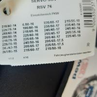 catene da neve nuove