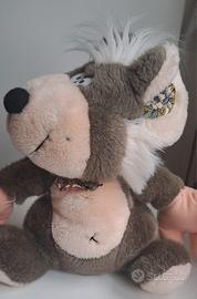 Topo grigio e bianco con capelli .🐁🐭