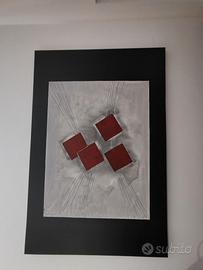 Quadro in acrilico "Quattro elementi" 12/10