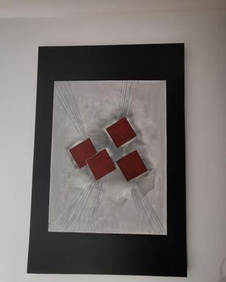 Quadro in acrilico "Quattro elementi" 12/10