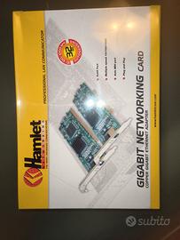 scheda di rete pci gigabit nuova