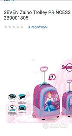 Zaino  trolley principesse scuola viaggio