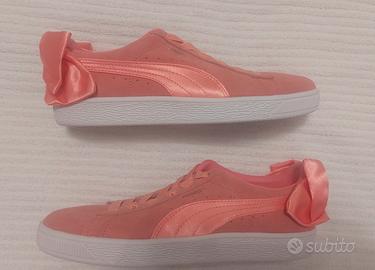 scarpe Puma eu 38 uk 5 rosa Basket Bow Luxe donna