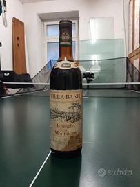 Brunello di Montalcino 1973 – Villa Banfi