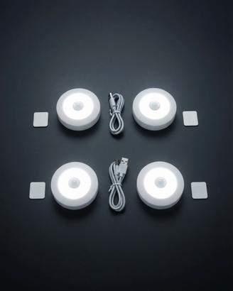 Set 4 Faretti LED da Interno