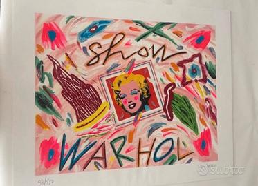 SERIGRAFIE (4 soggetti) POLIMATERICHE IN RILIEVO