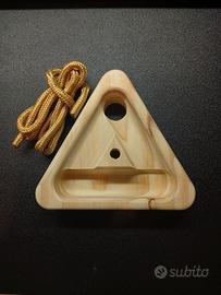Hangboard triangolare portatile da arrampicata