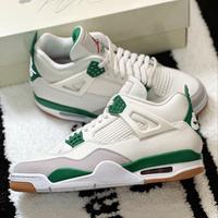 Jordan 4 Retro SB Verde Bianco Taglia 38