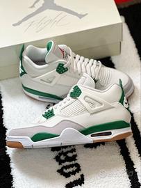 Jordan 4 Retro SB Verde Bianco Taglia 38