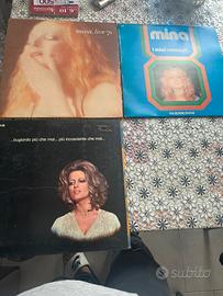 Mina dischi 45 giri vintage