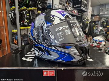 AIROH Casco Integrale GP800 Blue - Must -