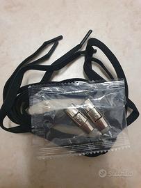 Lacci scarpe neri elastici 