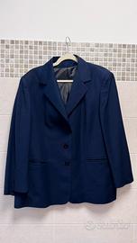 Blazer Uomo giacca elegante in lana e viscosa