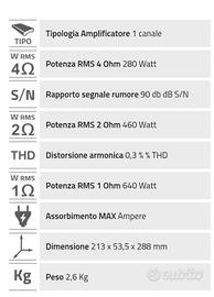 amplificatore audison