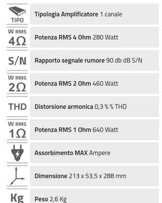 amplificatore audison