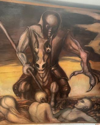 Dipinto surrealista dimensioni tela: 179x148 cm