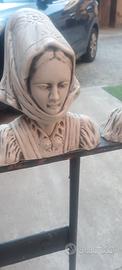 Busto sposi sardi anni 70