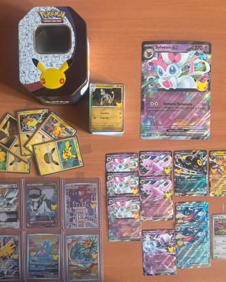 Carte pokemon 30th anniversario