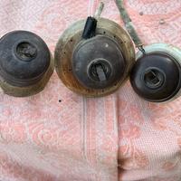 N. 3 interruttori luce vintage