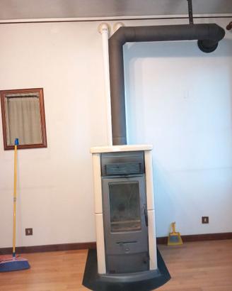 Stufa a legna+ il suo telecomando