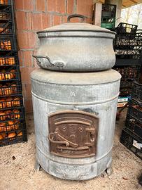 Stufa/caldaia a legna ZUG