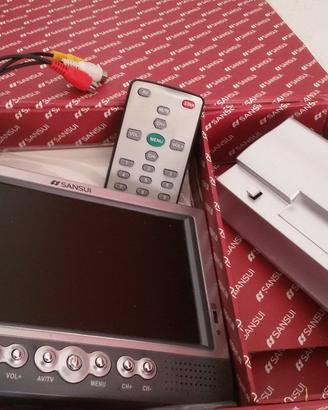 Monitor Tv 7 piu cuffia infrarosso radio-tv-pc