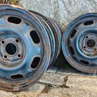 Cerchi in ferro per VW Polo da 14"