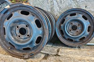 Cerchi in ferro per VW Polo da 14"