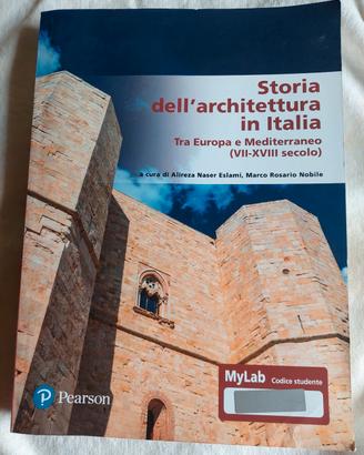 Libro "Storia dell'architettura in Italia"