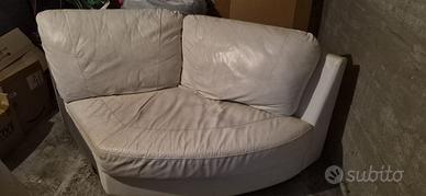divano in vera pelle