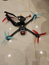 kit FPV  drone, radiocomando, occhiali e accessori