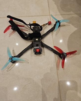 kit FPV  drone, radiocomando, occhiali e accessori