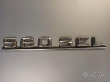 Logo Mercedes 560 SEL