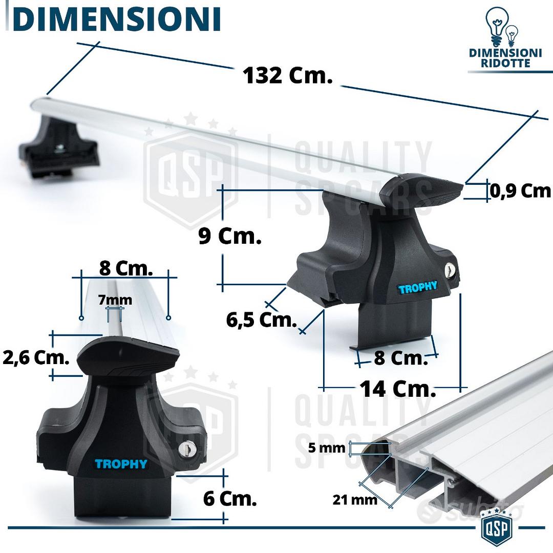 Subito - RT ITALIA CARS - Barre in Alluminio per KIA + Portasci NORDRIVE -  Accessori Auto In vendita a Bari